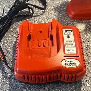 Black & Decker Firestorm Charger with bonus Flashlight